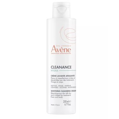 Avene Cleanance HYDRA Soothing Cleansing Cream, 200ml