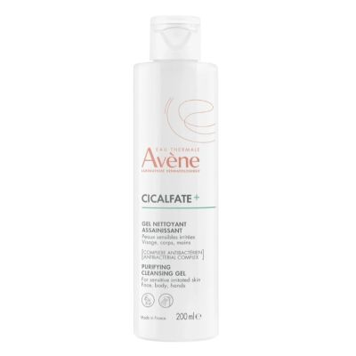 Avene Cicalfate+ Purifying Cleansing Gel, 200ml