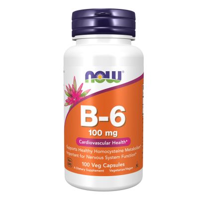 Vitamin B-6 100 mg Veg Capsules