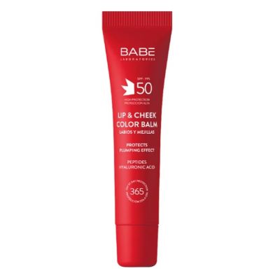 BABE Lip & Cheek Color Balm SPF50 Red, 20ml