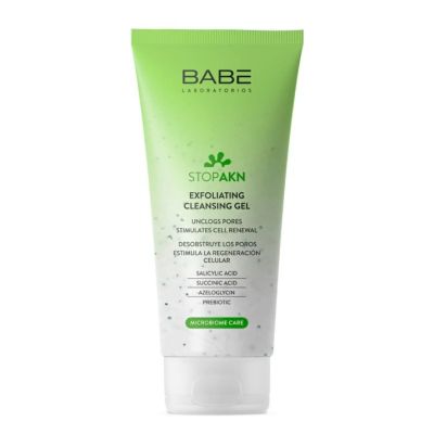 BABE Stop AKN Exfoliating Cleansing Gel, 200ml