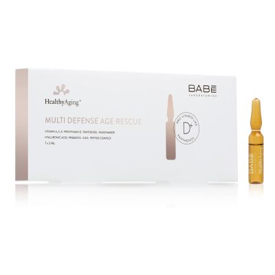 BABE HealthyAging Multi Defense Ampoules, 7x2ml