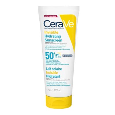CeraVe Invisible Hydrating Sunscreen SPF50, 75ml