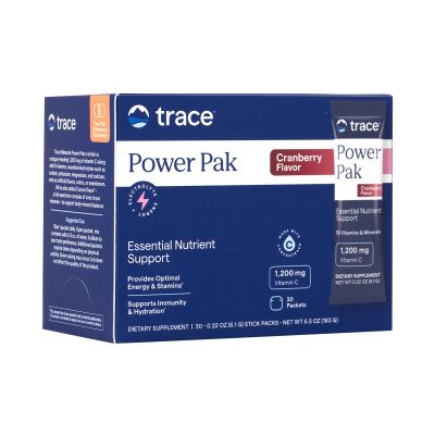 Trace Minerals Power Pak Cranberry x 30 Stick Packs