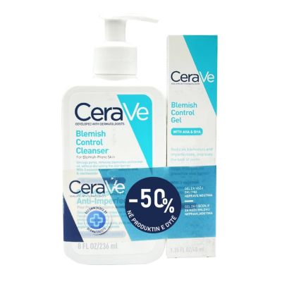 CeraVe Set Blemish Control Cleanser, 236ml & Blemish Control Gel, 40ml