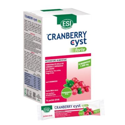 ESI Cranberry Cyst Forte x 16 Pocket Drink