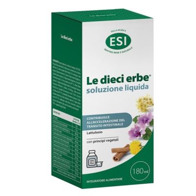 ESI Le Dieci Erbe Soluzione Liquida, 180ml