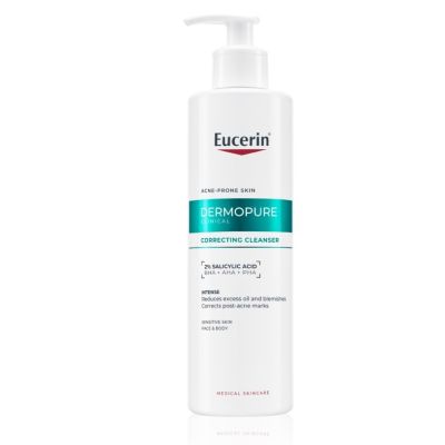 Eucerin DermoPure Triple Effect Cleansing Gel, 400ml
