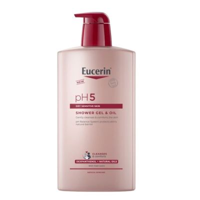 Eucerin pH5 Shower Gel & Oil, 400ml