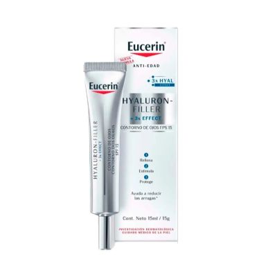 Eucerin Hyaluron-Filler +3x Effect Eye Cream SPF15, 15ml