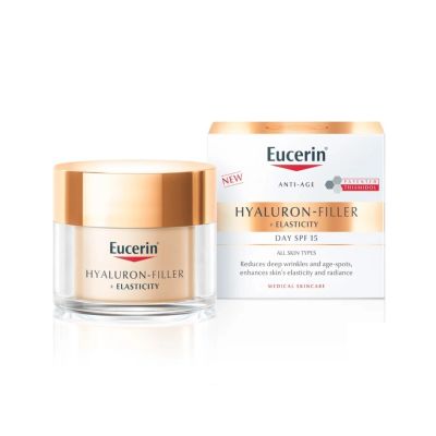Eucerin Hyaluron-Filler + Elasticity Day Cream SPF15, 50ml