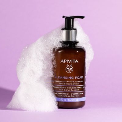Apivita Face & Eye Foam Cleans