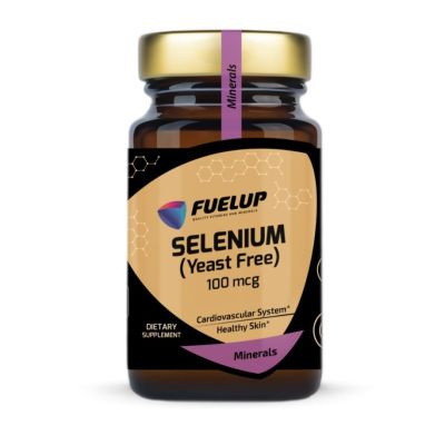 FuelUp Selenium (yeast free) 100mcg x 100 Tabelts