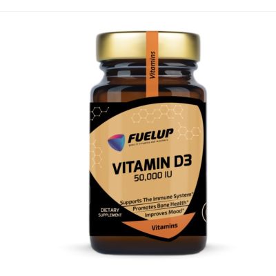 FuelUp Vitamin D3 50,000 IU x 50 Softgels