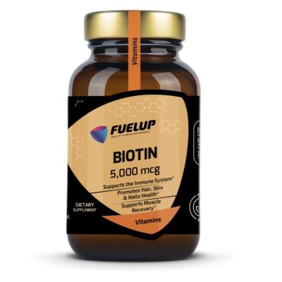 FuelUp Biotin 5000mcg x 60 VegCaps