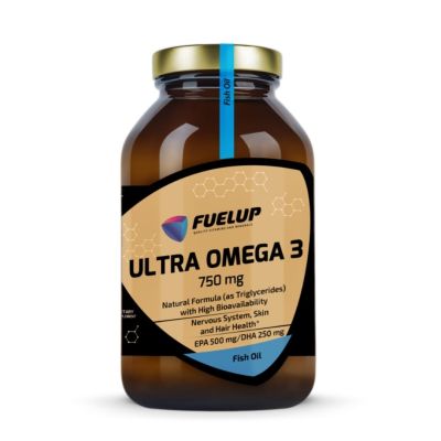 FuelUp Ultra Omega 3 (TG, 500/250 ) 1000mg x 180 Softgels