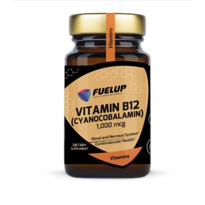 FuelUp Vitamin B12 (Cyanocobalamin) 1000mcg x 100 Tablets