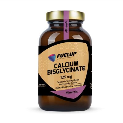 FuelUp Calcium Bisglycinate 125mg x 120 VegCaps