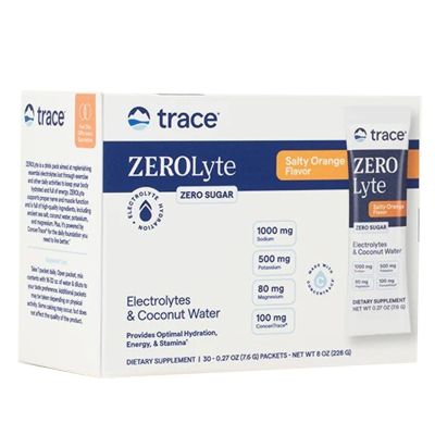 ZEROLYTE ORANGE X 30 PACKETS Trace Minerals