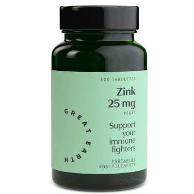 Great Earth Zinc 25mg x 100 Tablets