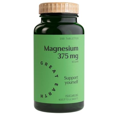 Great Earth Magnesium 375mg x 100 Tablets