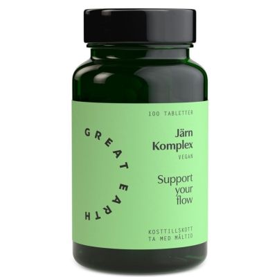 Great Earth Iron Complex x 100 Tablets