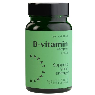 Great Earth Vitamin B Complex x 60 Capsules