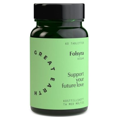 Great Earth Folic Acid 400μg x 60 Tablets