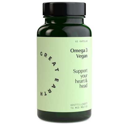 Great Earth Omega 3 Vegan x 60 Capsules