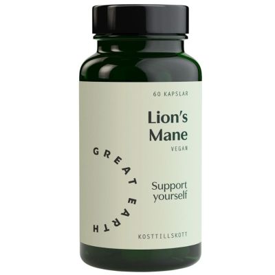 Great Earth Lion’s Mane x 60 Capsules