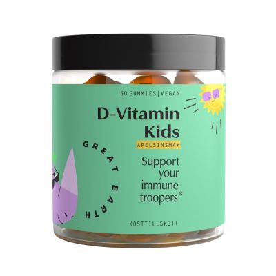 Great Earth D-Vitamin Kids x 60 Gummies