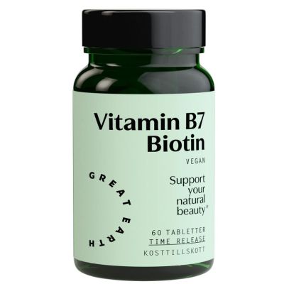 Great Earth Vitamin B7-Biotin x 60 Tablets
