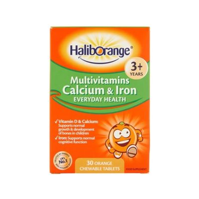 Haliborange Calcium & Iron x 30 Chewable Tablets