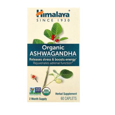 Himalaya Organic Ashwagandha x 60 Tablets