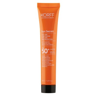 Korff Sun Secret Uniforming Face Fluid (SPF 50+) 0.1 Light, 50ml