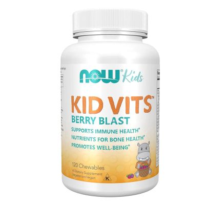 Now Kid Vits Berry Blast, 120 Chewables
