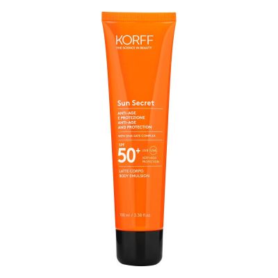 Korff Sun Secret Antiage & Protection Body Emulsion (SPF 50+), 100ml