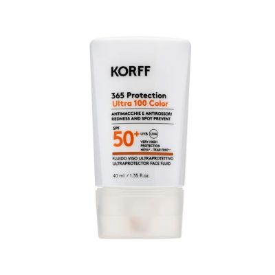 Korff 365 Protection Ultra 100 Color Face Fluid (SPF 50+), 40ml