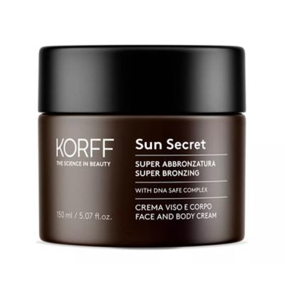 Korff Sun Secret Face and Body Bronzing Cream, 150ml