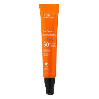 Korff Sun Secret Anti Spot Face Fluid Matt Effect (Spf 50+), 50ml