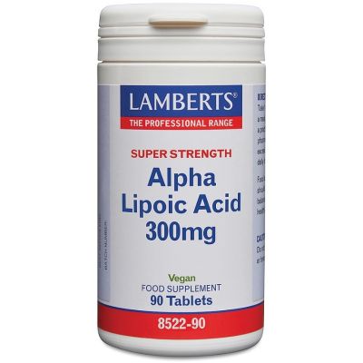 Lamberts Alpha Lipoic Acid 300mg x 90 Tablets