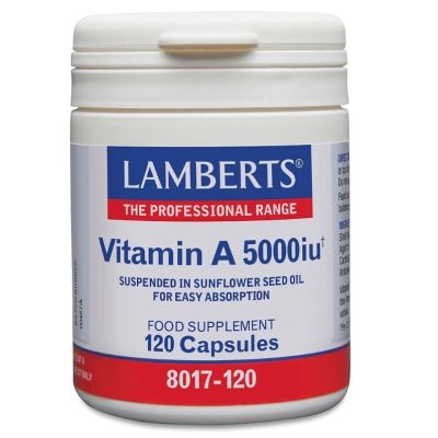 Lamberts Vitamin A 5000 IU x 120 Capsules