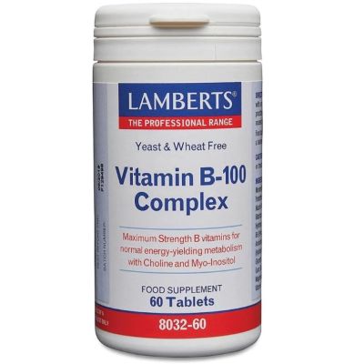 Lamberts Vitamin B-100 Complex x 60 Tablets