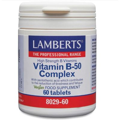 Lamberts Vitamin B-50 Complex x 60 Tablets