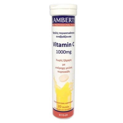 Lamberts Vitamin C 1000mg x 20 Effervescent Tablets