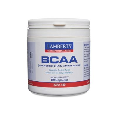 Lamberts BCAA (Branched Chain Amino Acids) x 180 Capsules 