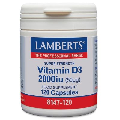 Lamberts Vitamin D3 2000 IU x 120 Capsules
