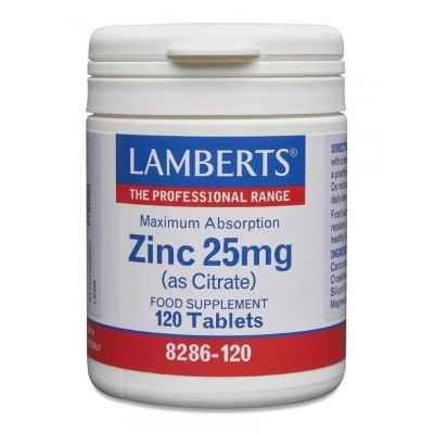Lamberts Zinc 25mg x 120 Tablets