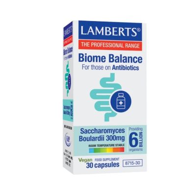 Lamberts Biome Balance For those on Antibiotics x 30 Capsules 