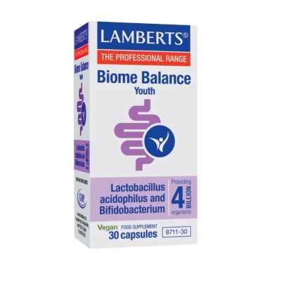 Lamberts Biome Balance Youth 4 Billion x 30 Capsules 